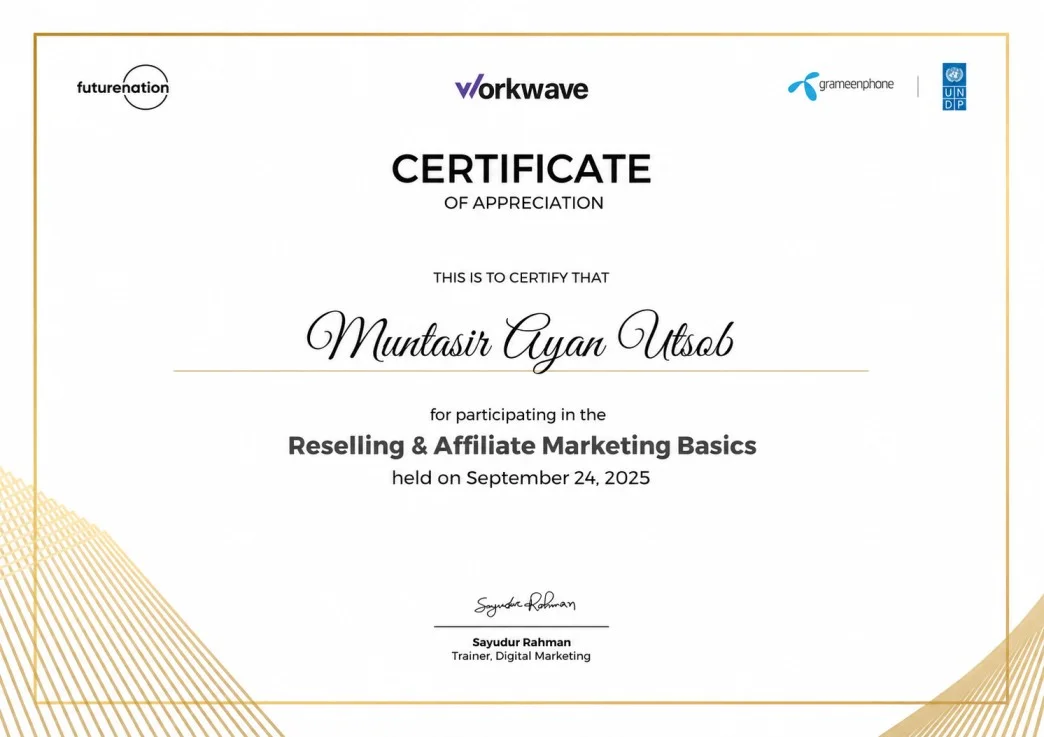 Reselling & Affiliate Marketing Basics